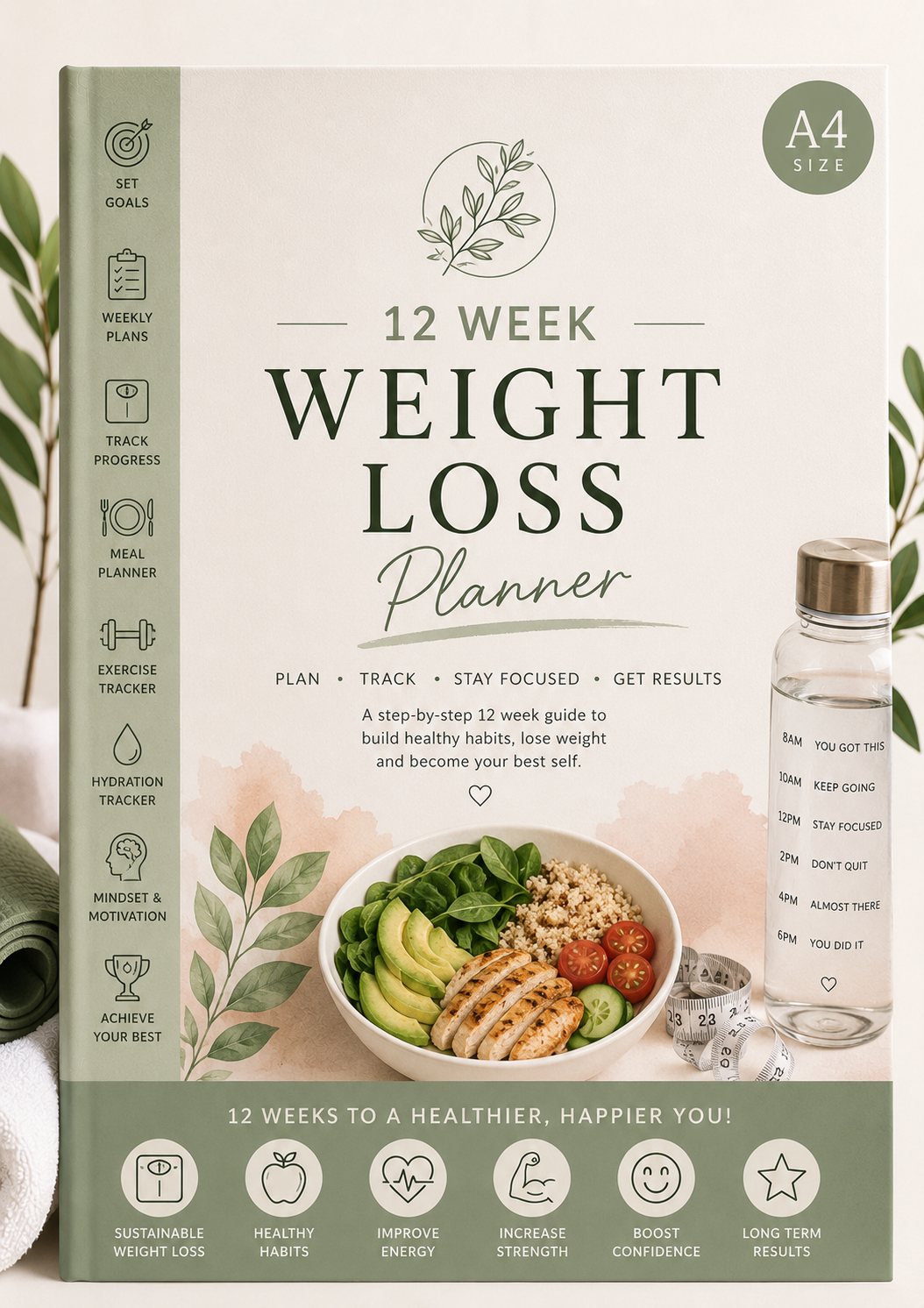 12 Week Weight Loss Planner - PLRwebsite